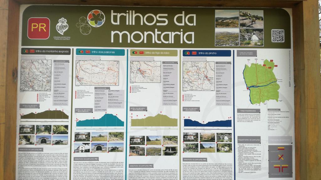 הוילה Montaria Charme Da Montanha מראה חיצוני תמונה